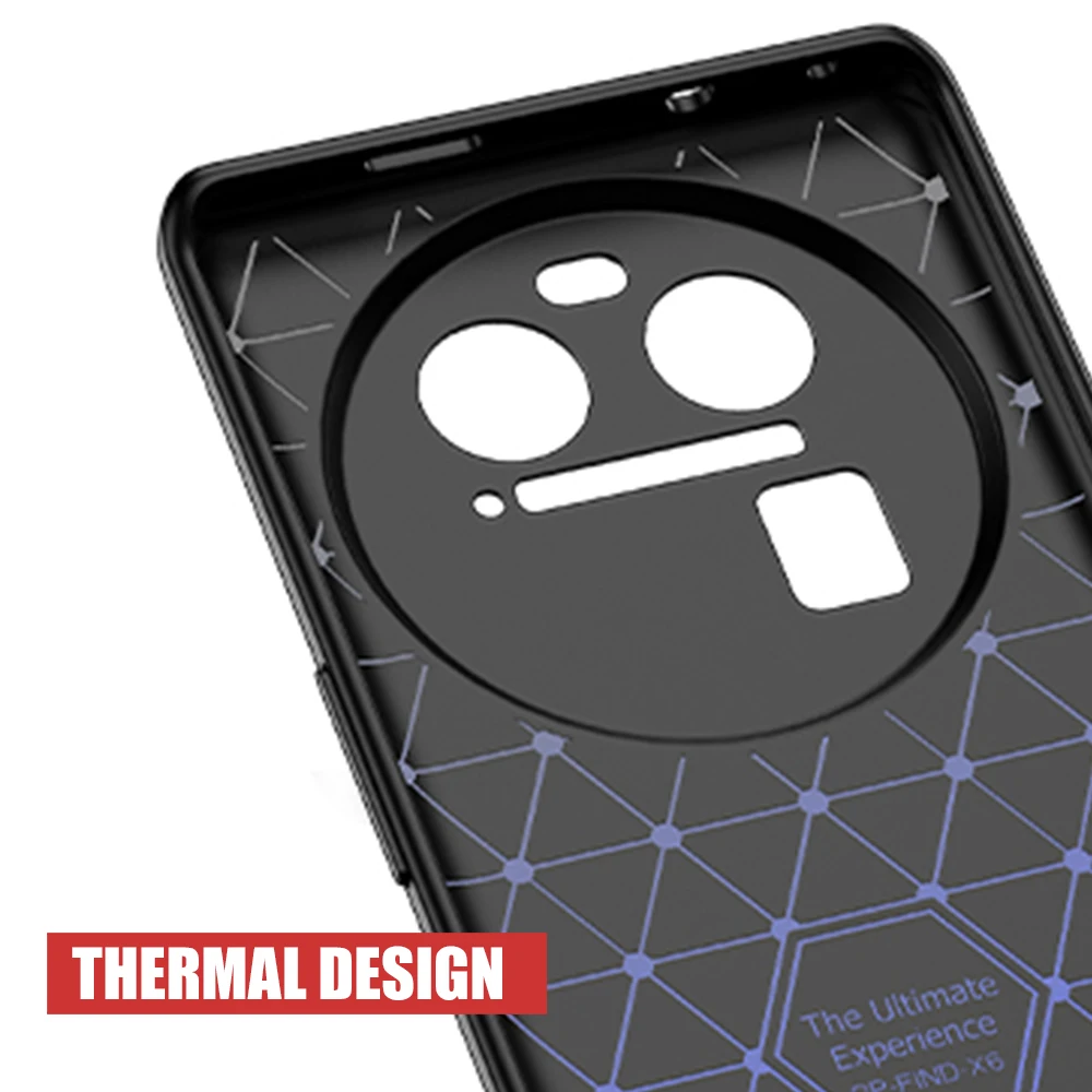 Чехол для OPPO Find X6 Pro кожаный мягкий чехол из ТПУ с узором Личи FindX6 X6Pro