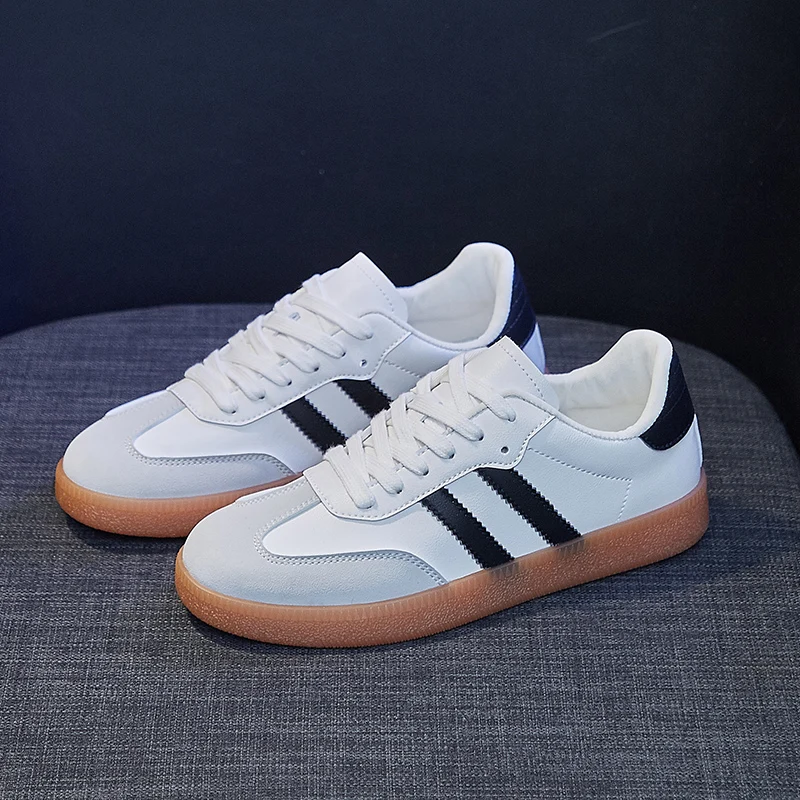 

Женская Повседневная Уличная обувь из ПУ кожи, на плоской подошве