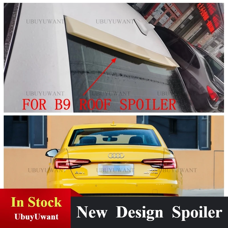 

Для Audi A4 B9 2016 2017 2018 2019 задний спойлер багажника высокого качества из АБС-пластика автомобильные аксессуары