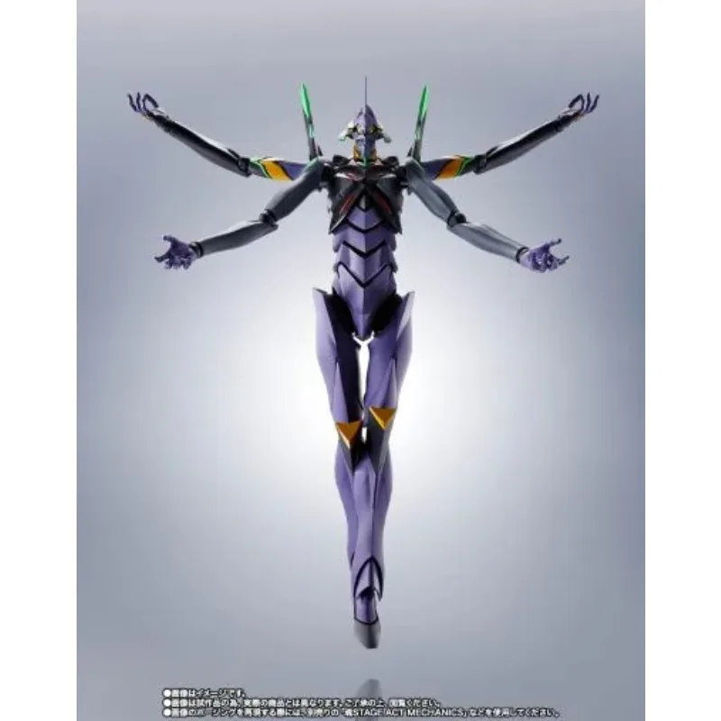 Фото Оригинальная фигурка Bandai ROBOT Unit-13 Evangelion, эксклюзивное издание, аниме-фигурка, игрушка для подарка на Рождество, коллекционная модель, украшение №2