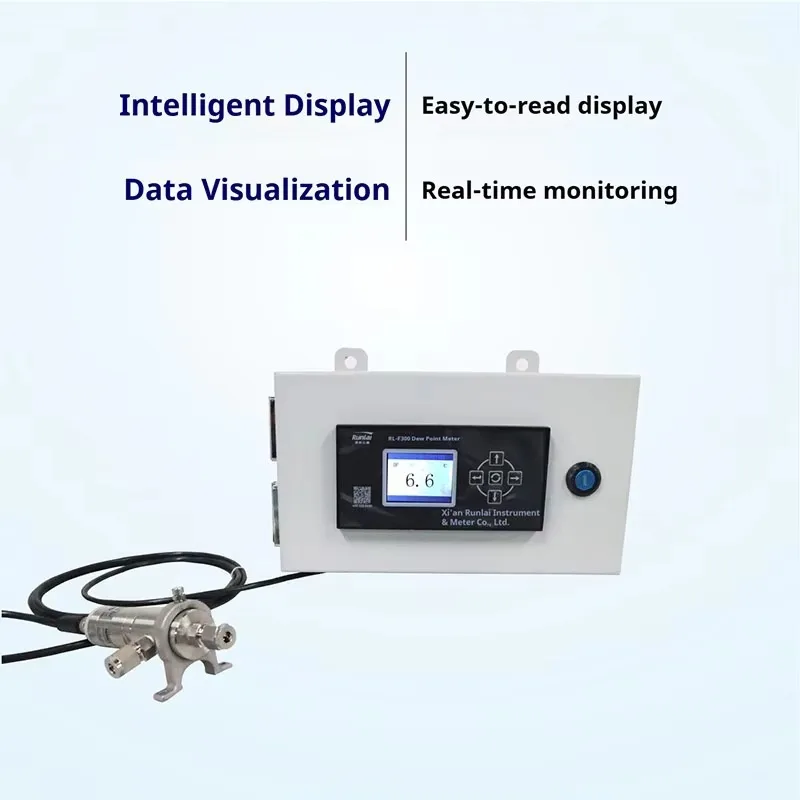 Фото Runlai Intelligent F300 Взрывозащищенный измеритель точки росы Микротестер воды Настраиваемый детектор следов воды №3