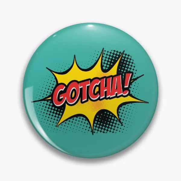 Gotcha мягкая булавка на пуговицах брошь лацкан подарочный значок одежда