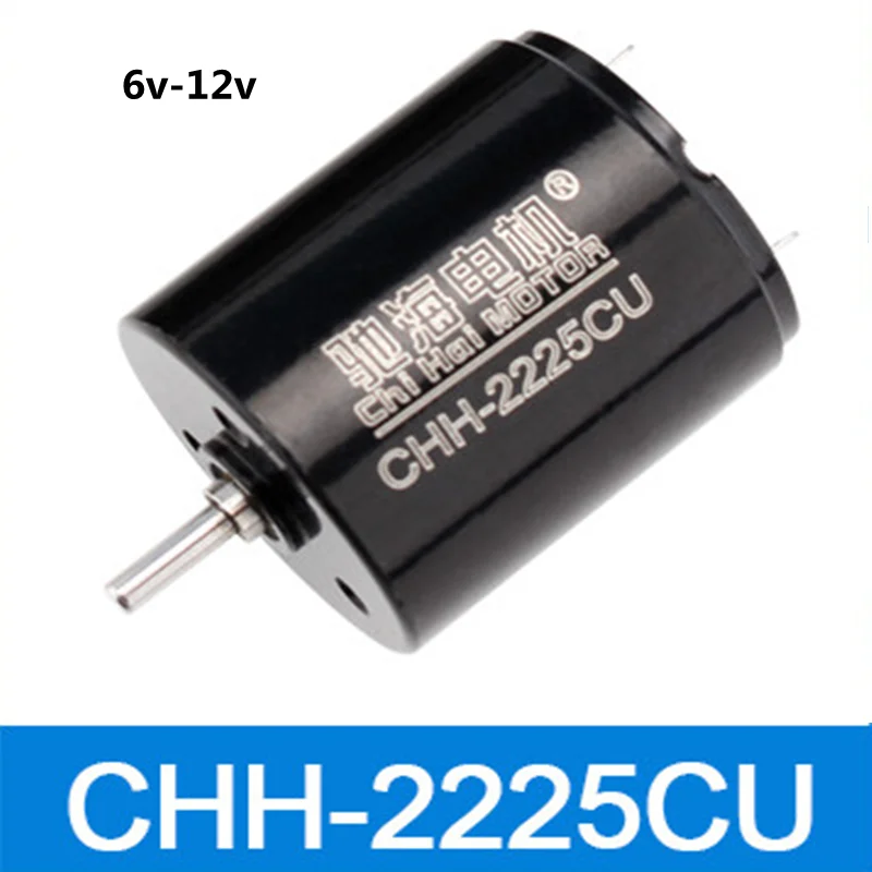 CHH2225CU/CHH2230CU 6V12V постоянный магнит DC матовый полый кружевной Двигатель Диаметр 22 мм