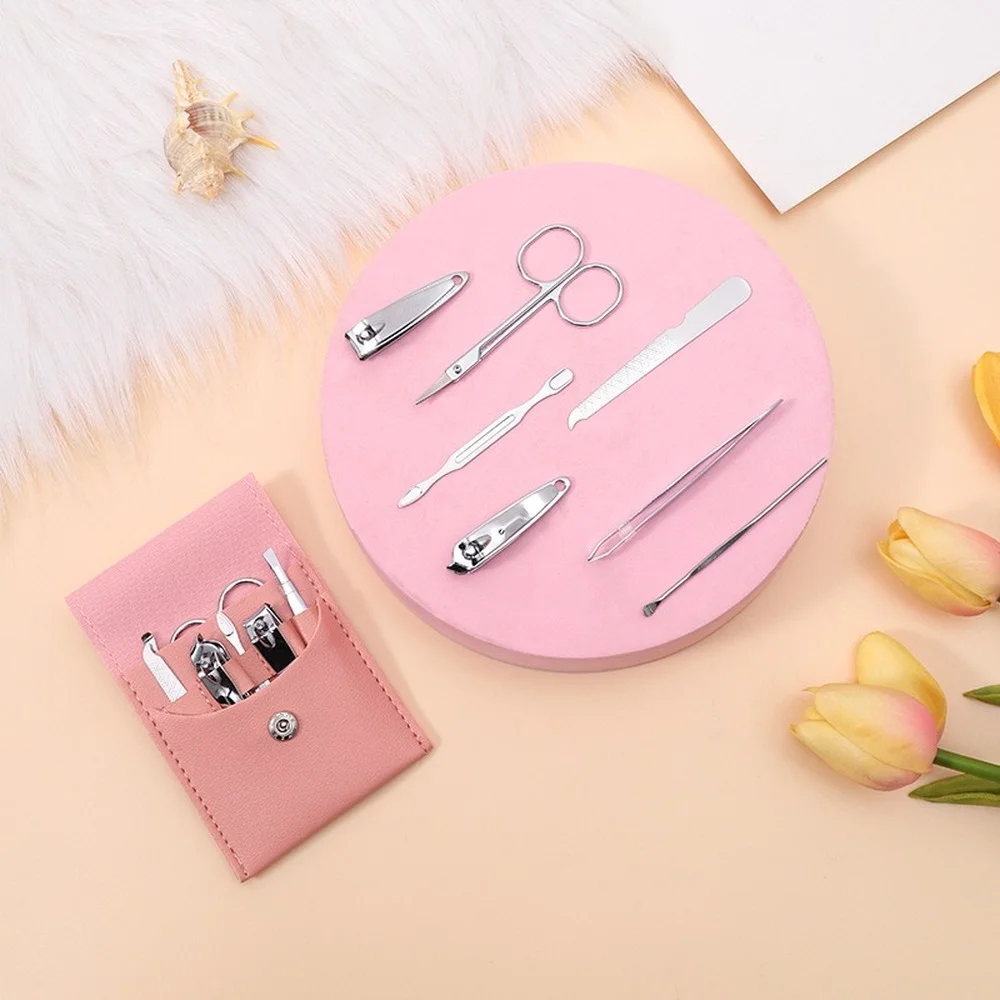 

7 шт., машинки для маникюра, нержавеющая сталь, в коробке