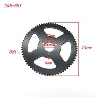 top 1 seller motorcycle accessories modified 49cc two stroke small sports car 25h 68t tooth sprocket