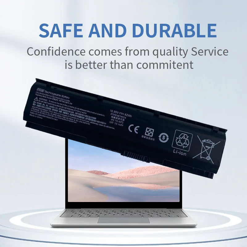 Аккумулятор PA06 для ноутбука HP Omen 17-w000 17-w200 17-ab000 17t-ab200 HSTNN-DB7K 849571-221 849571-241 849911-850