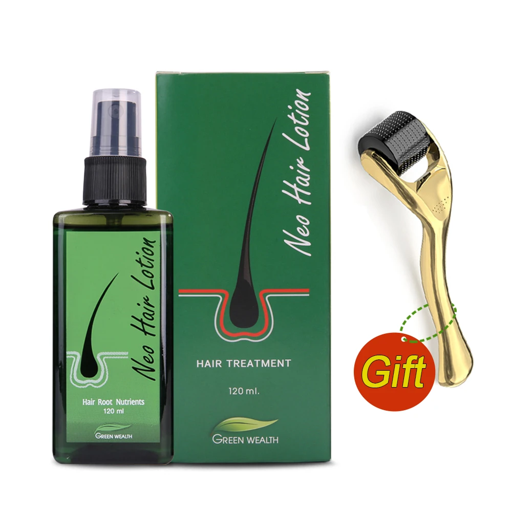 

Original 120ml Neo Hair Lotion Made In Thailand Natural Essence Prevents Hair Loss Scalp Treatment For Man Woman Hair Growth Oil