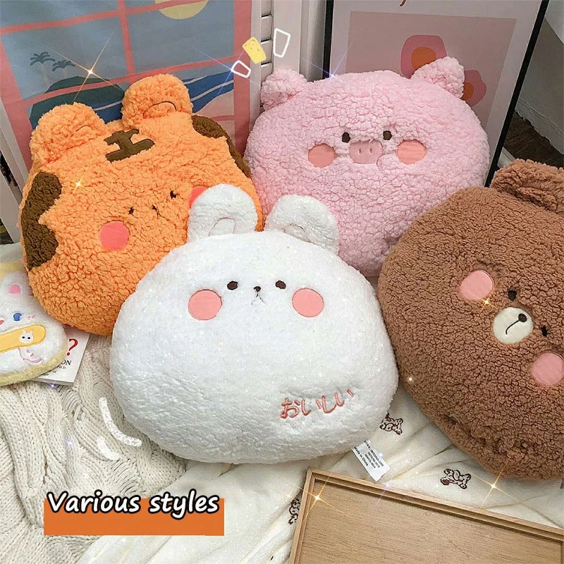 

Мягкая подушка в форме животного для офиса