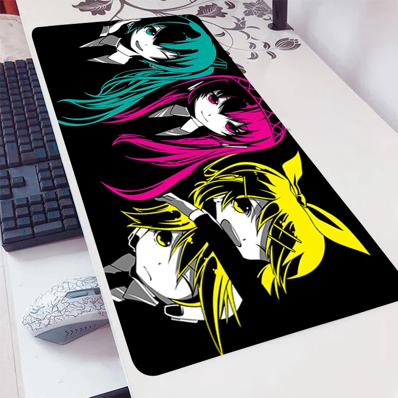 

Anime Mouse Pad Vocaloid Gamer Keyboard Gaming Accessories Mouse Mat Carpet Rubber XL Tapis Souris Computer Mat Notbook Mousepad