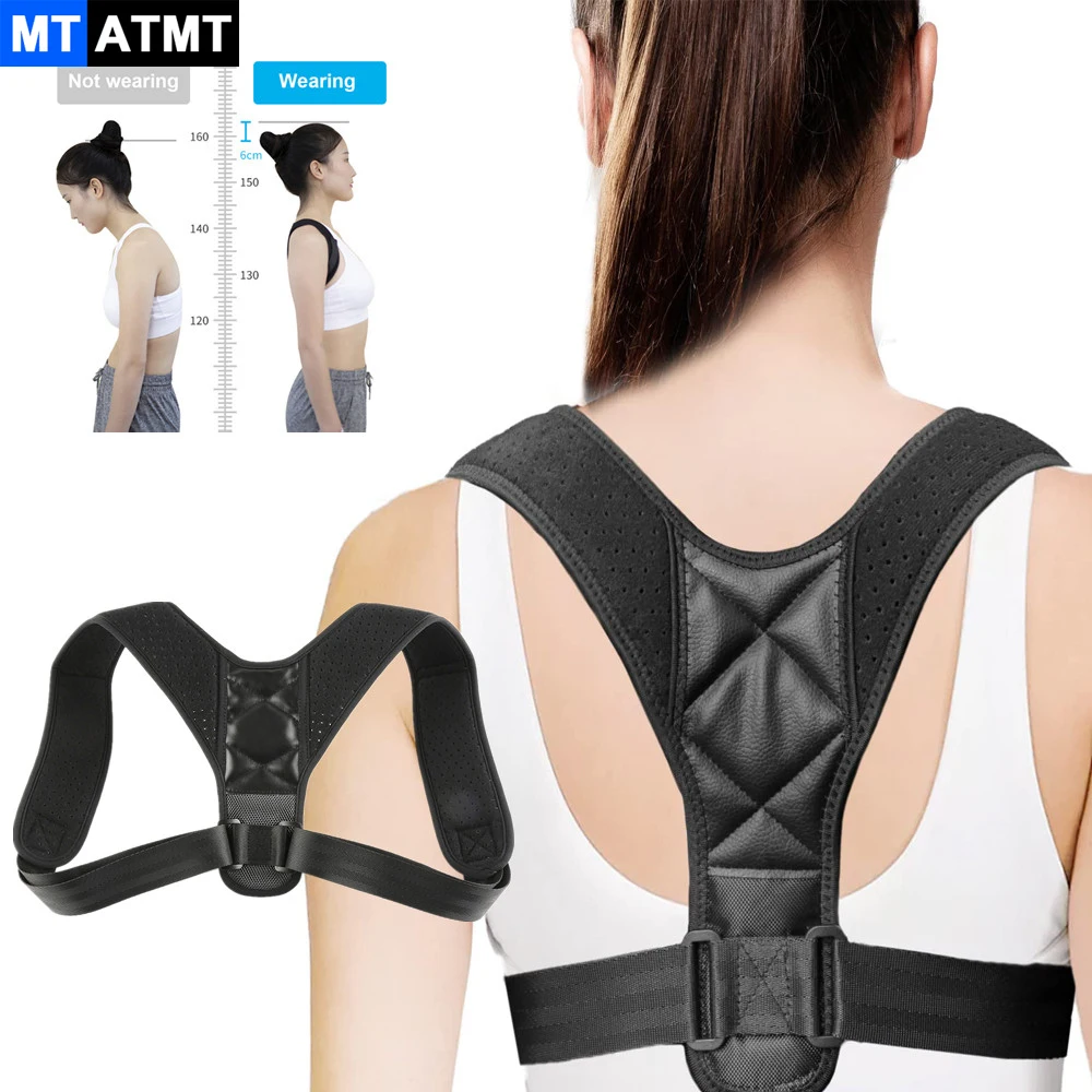 

Medical Back Posture Corrector Adjustable Spine Back Shoulder Support Correction Belt Men Women Hunchback For Home Office Sport