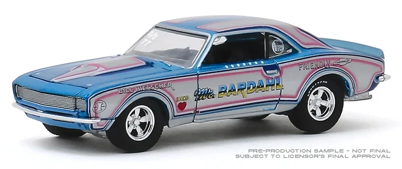 Модель 1:64 1967 Chevrolet Camaro Mr. Bill Hilscher автомобиля