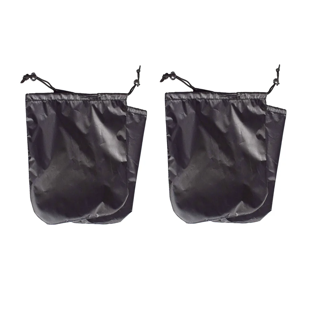 

4 Pcs Back Mirror Cover Waterproof Auto Sleeves Side Car Covers Rearview