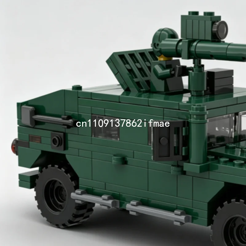 НОВИНКА: Конструктор URO VAMTAC TOW, 351 деталь, модель военной техники, тактический грузовик, развивающая игрушка для самостоятельной сборки, коллекционный подарок (art.: 3920dc577132d) - 3920dc577132d