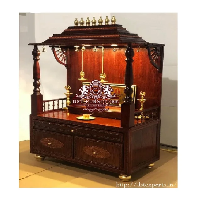 Покупайте дизайнерский фартук-мандир для дома традиционный Тиковый деревянный