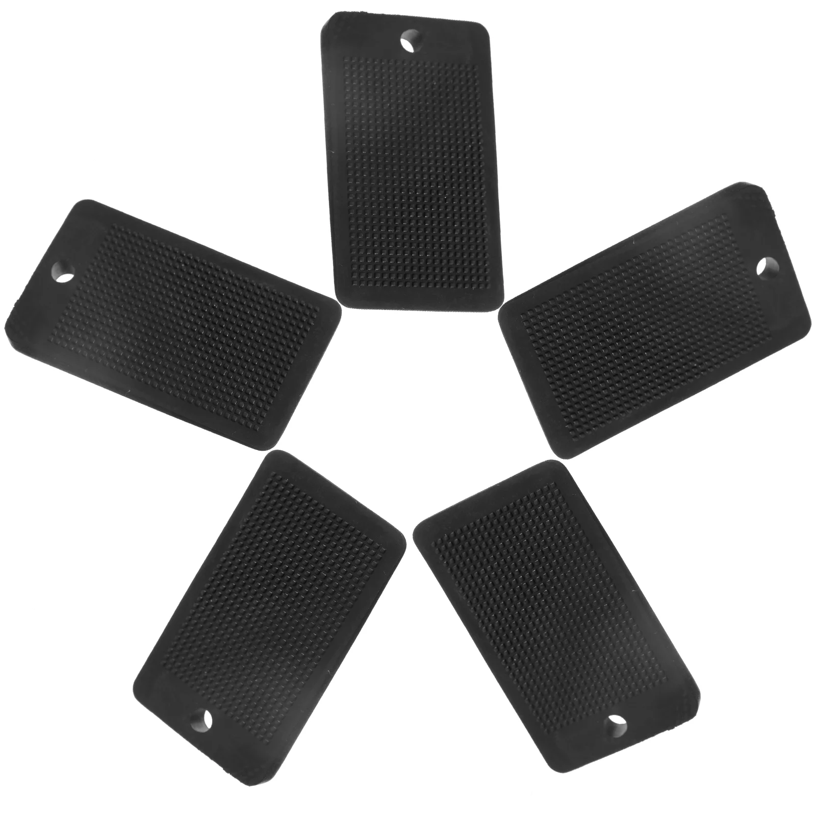 

5 pcs Furniture Shims Wedges Table Plastic Shims Leveling Feet Shims for Home