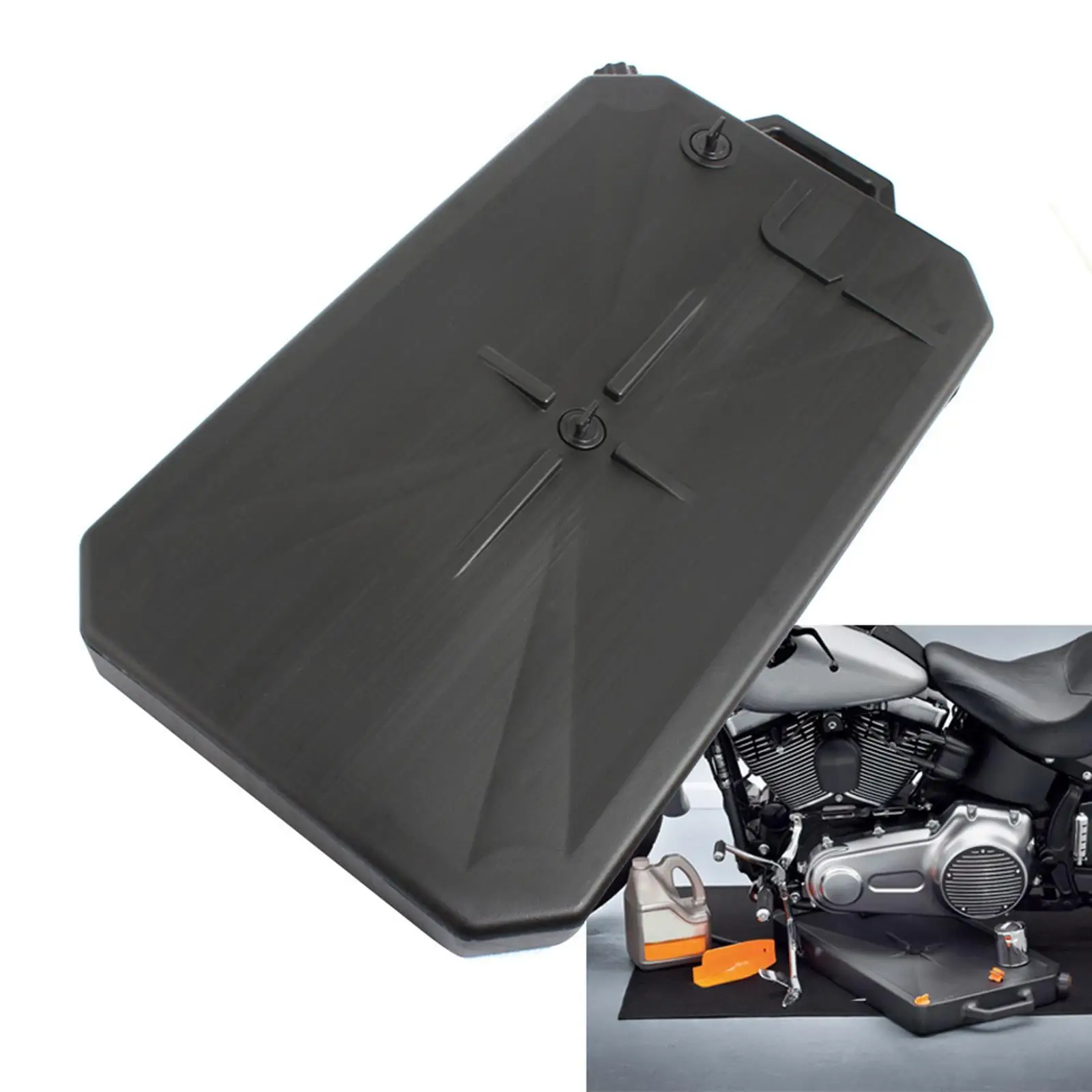 Лоток сливного поддона со сливным отверстием для хранения масла топлива