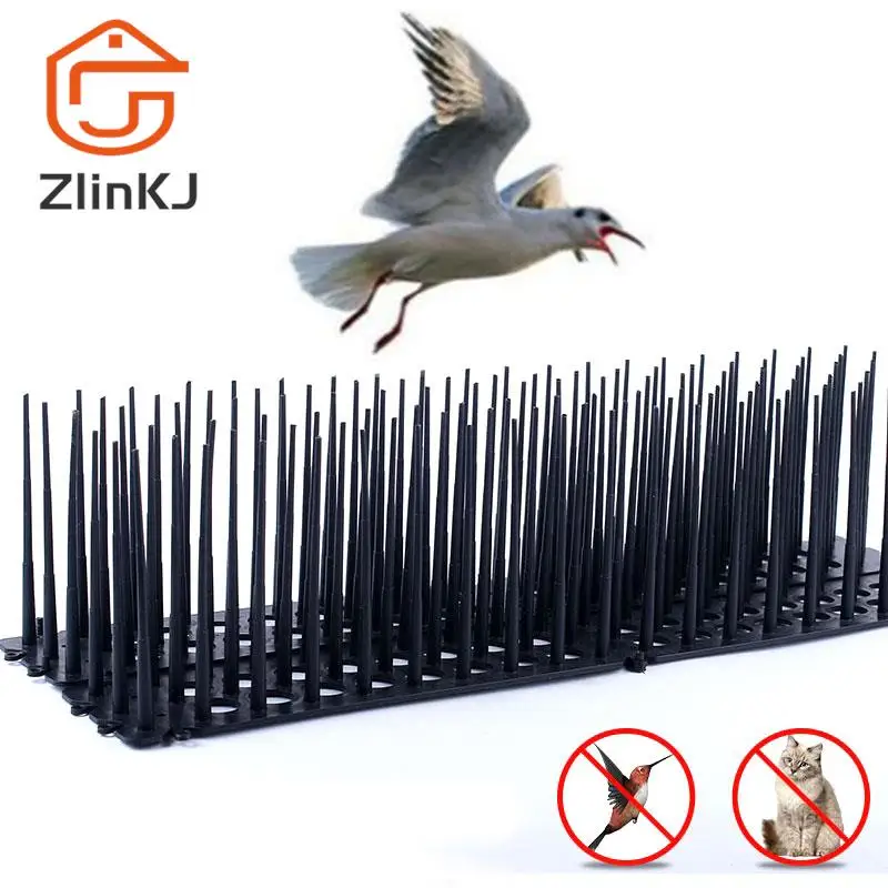 

Bird Blinder Bird Spikes Fence Cat Defender Plastic Fence Wall Spikes For Keep Off Pigeons Fence Walls Best Bird Deterrent