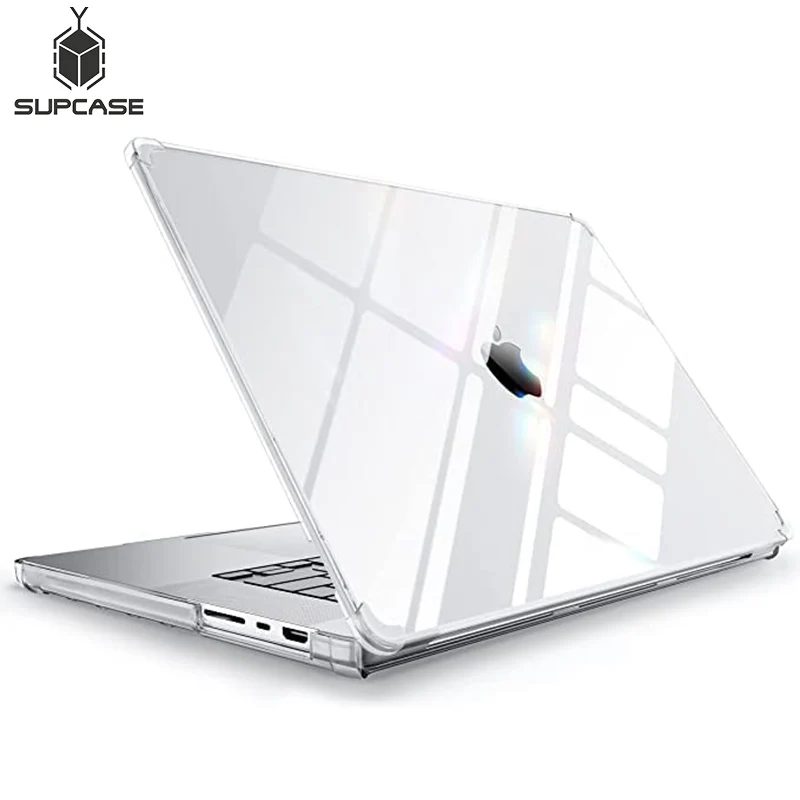 SUPCASE per MacBook Pro custodia da 14 "2023/2021 UB Clear A2779 M2 Pro/ M2 Max/ A2442 M1 Pro/ M1 Max custodia protettiva trasparente sottile