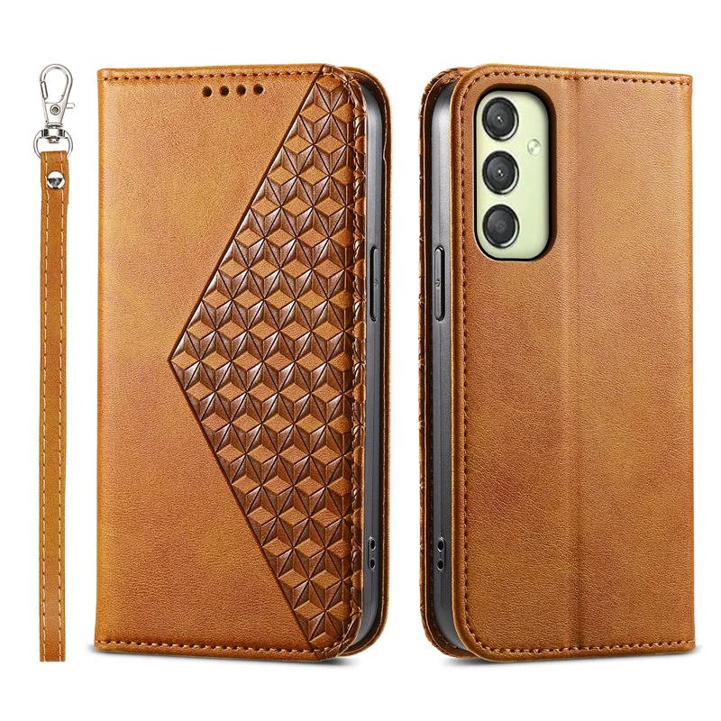 

Flip Case For Samsung Galaxy A25 Case Magnetic Soft TPU Phone Wallet Cover Card For Samsung A05 A05S A015 Case Cover Protector