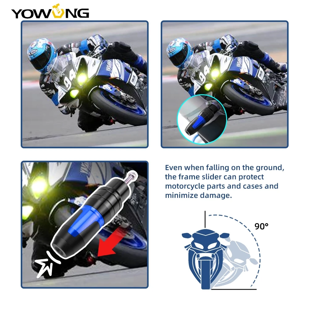 ДЛЯ BMW K1600GTL 2011-2018 2017 аксессуары для мотоциклов алюминиевый слайдер с ЧПУ защита от