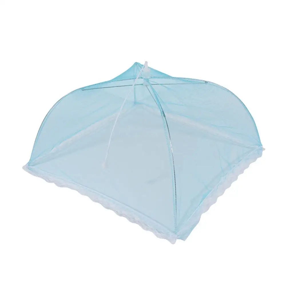 

Foldable Lace Umbrella Style Food Cover Washable Breathable Table Home Using Food Cover Anti Fly Mosquito Food Covers 1pc