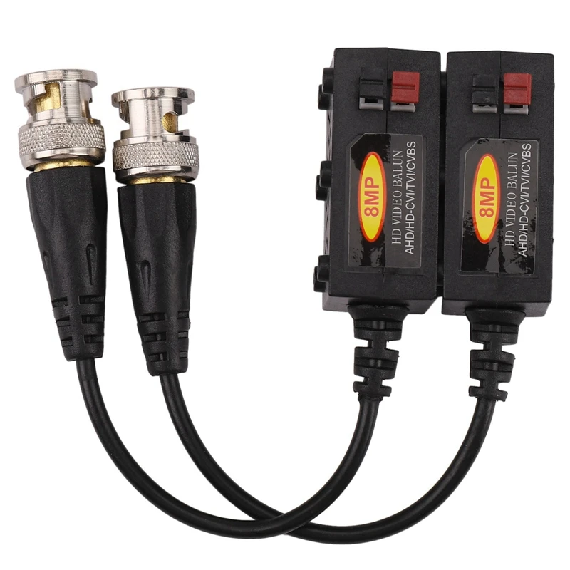 

1080P AHD/HD-CVI/TVI/CVBS пассивный HD видео балун передатчик 32 пары (UTP до 350M-600M)