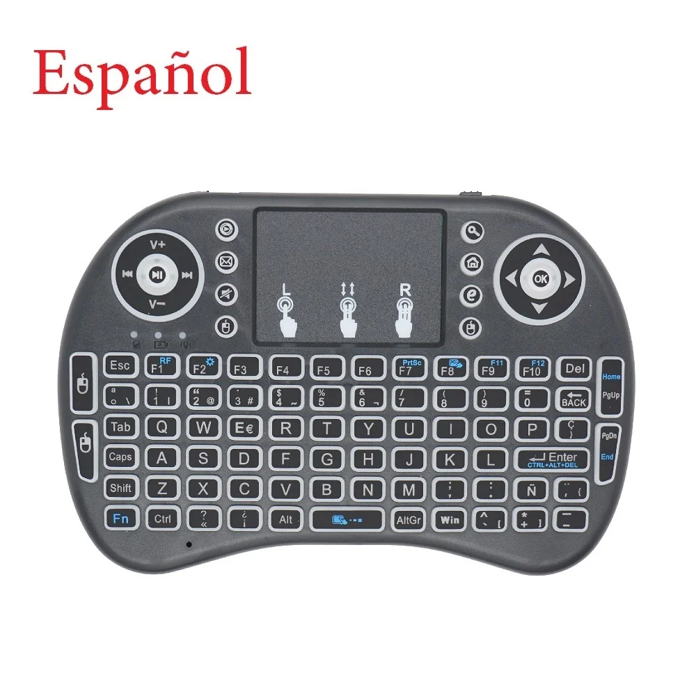 Беспроводная клавиатура i8 русская английская Арабская иврит Испанская версия 2 4