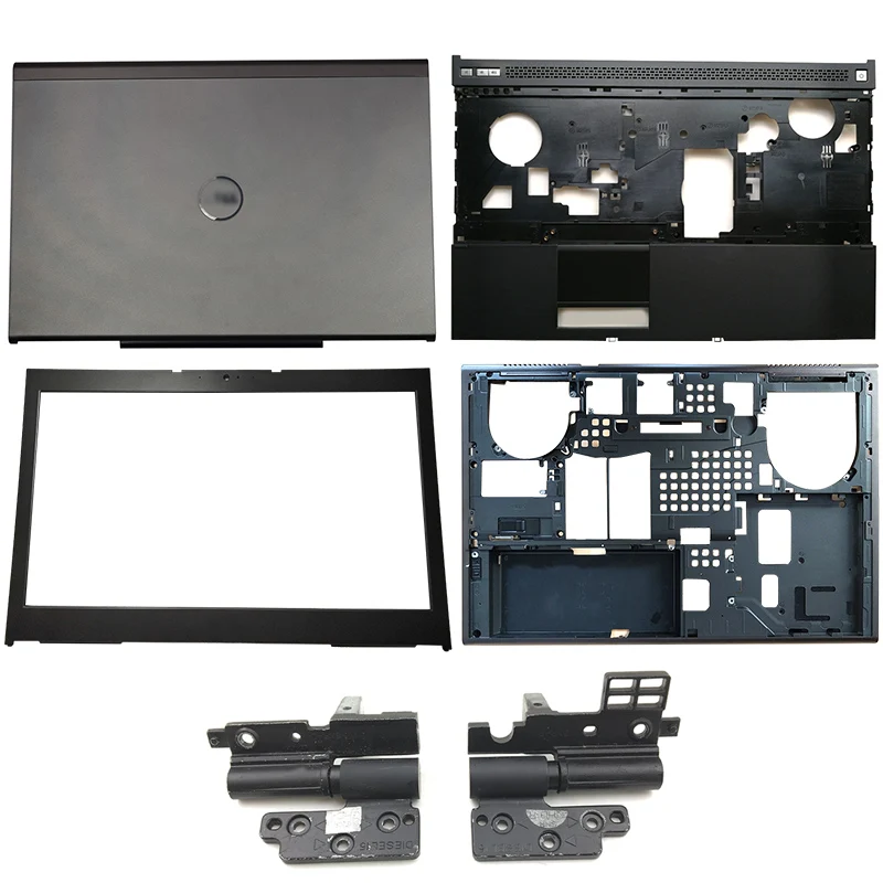 

NEW For Dell Precision M4800 0Y32M 0FT2YX 07M7FM 0TVPD6 Laptop LCD Back Cover/Front Bezel/Hinges/Palmrest/Bottom Case