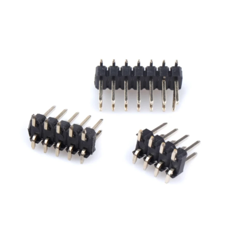 

Двухрядный штекерный контактный разъем 2.54мм SMD SMT