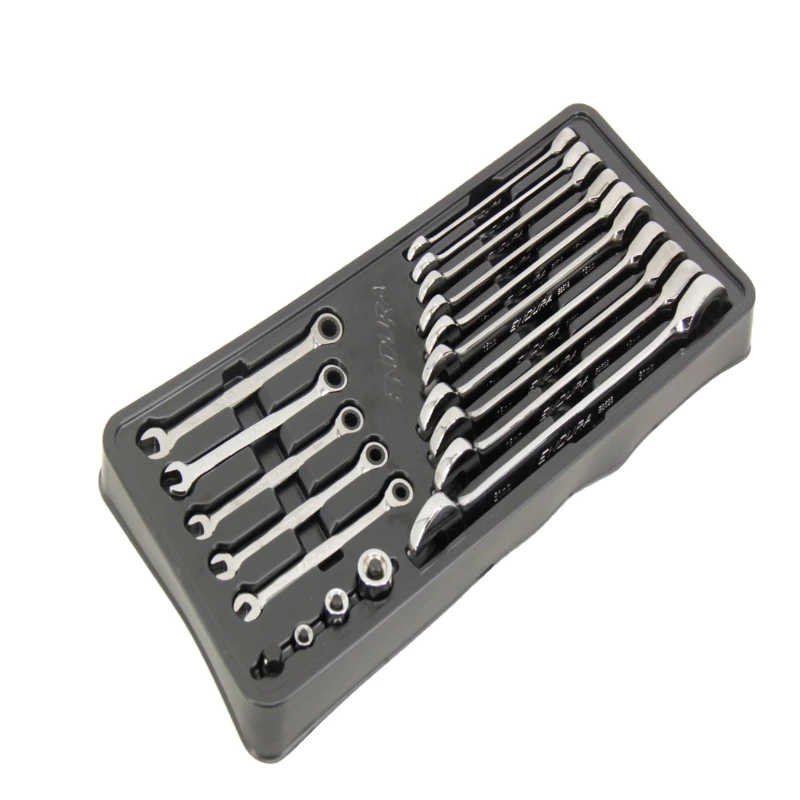 

Industrial grade Hand tool 19PCS GEARTECH WRENCH TOOL KIT for Machine repair