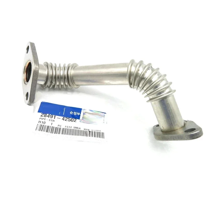 

New Genuine Exhaust Gas Recirculation Valve EGR Pipe OEM 28491-42502 For Hyundai Terracan 2.5
