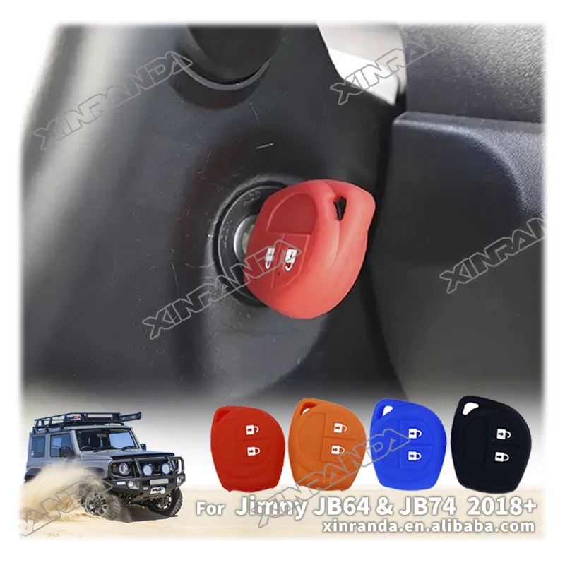 

silica gel Car Key Cover for Jimny Car Accessories