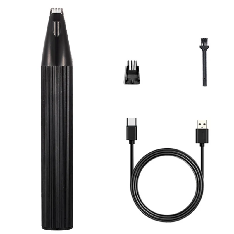 

Машинка для стрижки собак с низким уровнем шума, зарядка через USB, для кошек и маленьких собак, для обрезки волос вокруг лап, глаз, беспроводн...