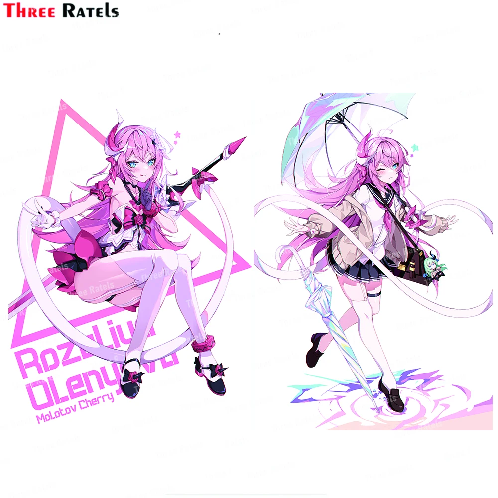 

Аниме наклейки Three Ratels I147 Kitagawa Марин Sono Bisque Doll Wa Koi Wo Suru, мотоциклетные наклейки, автомобильный декор, виниловый материал