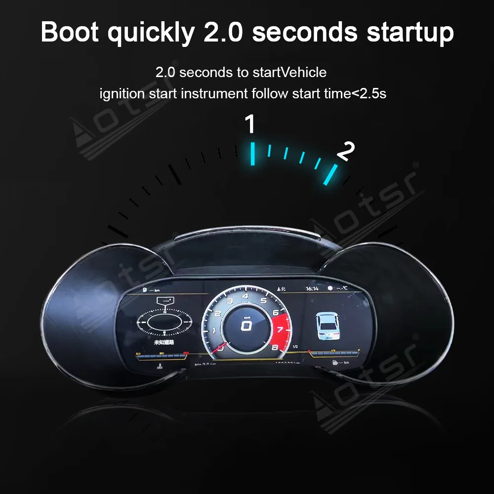 Для Audi A3 2014 2015 2016 2017 2018 ~ 2020 измеритель скорости автомобиля ЖК-кластер приборная