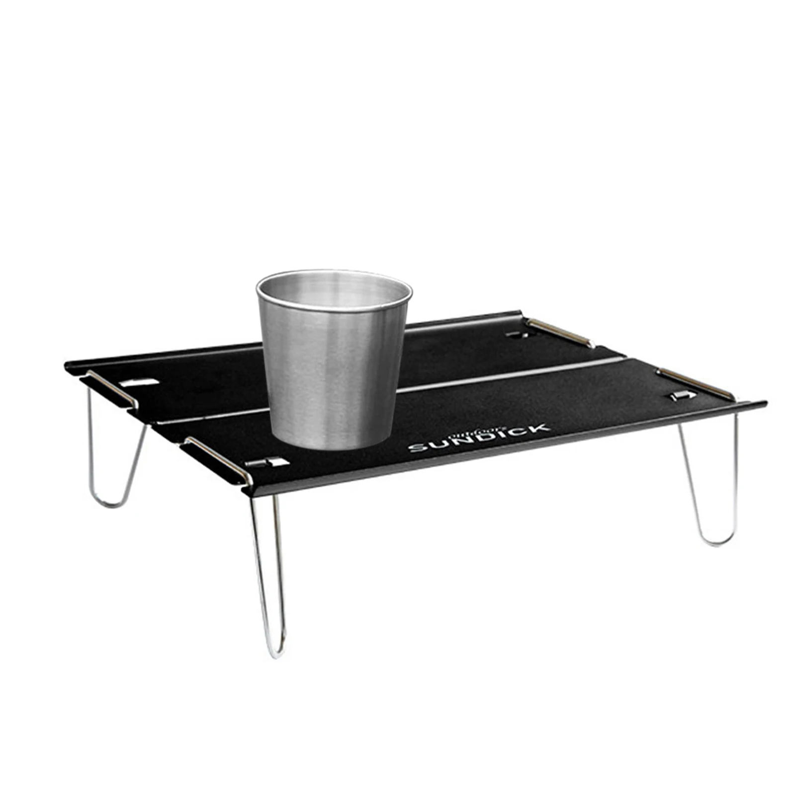 

Mini Picnic Camping Table Foldable Portable Camping Table Outdoor Folding Table For Camp Picnic Beach BBQ Cooking