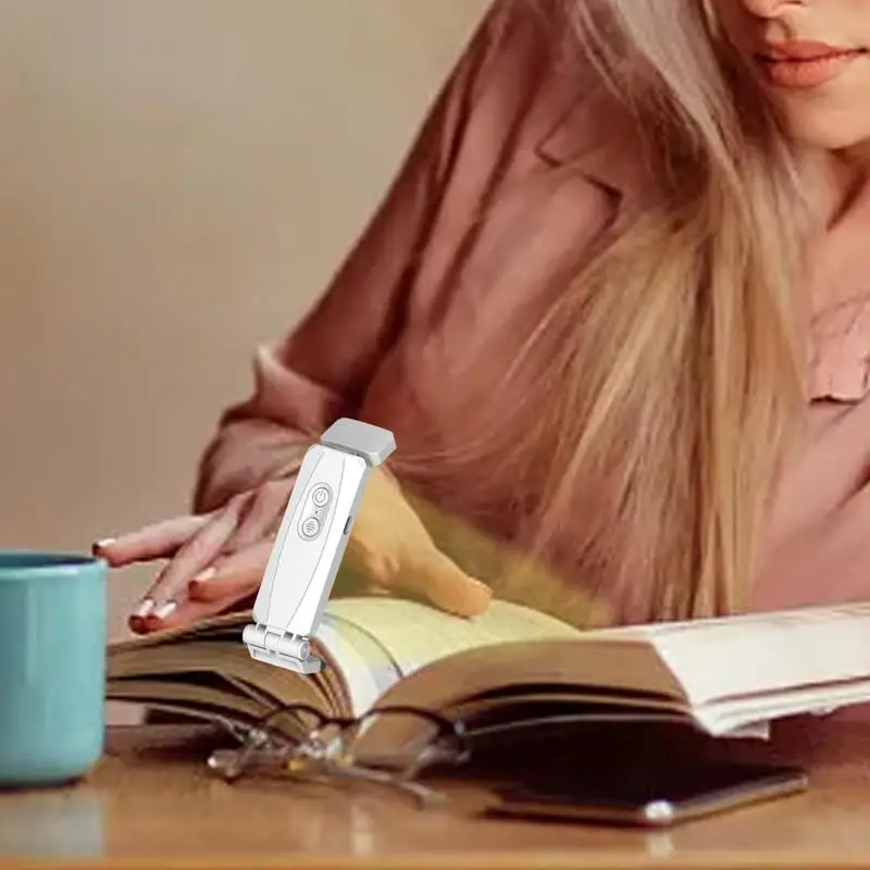 Перезаряжаемый зажим для книги фонарь детской с USB-зарядкой