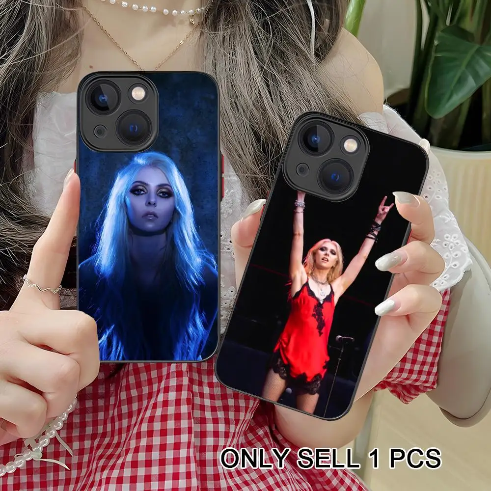 Фото Силиконовый чехол Taylor Momsen для iPhone 17, 16, 15, 14, 13, 12, 11, X, XR, XS, Air, Pro, Max, Plus, Mini – Красочный чехол-накладка №5