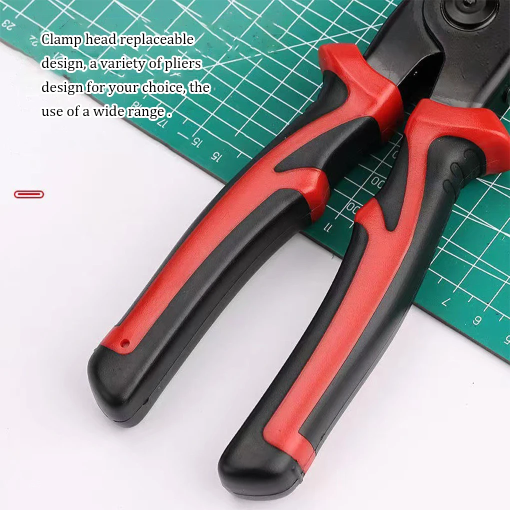 

Household Portable Multifunctional Plier Garage Office Hotel Reusable 5-in-1 Steel Pliers Cable Stripper Wire Trimmer