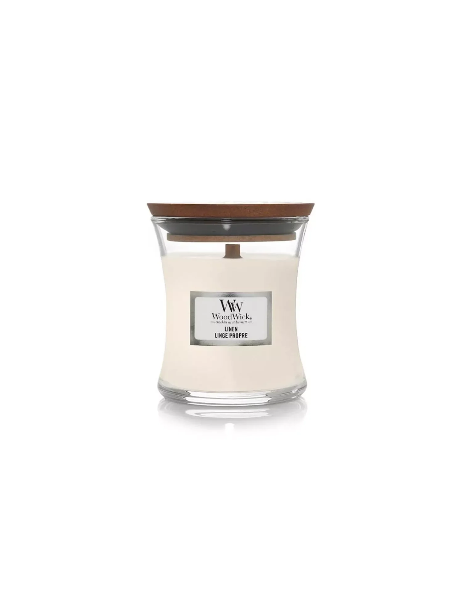 

NEW IN small bottle LINEN Each Small Candle 7cm x 7cm x 8.3cm and has a burn time of up to 40 hours, our candles features a nat