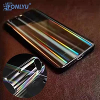 fonlyu hydrogel film aurora back film rear skin smartphone rainbow protective film for hydrolic cutting machine diy plotter