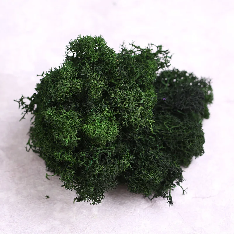 

Искусственный мох зеленый 10г