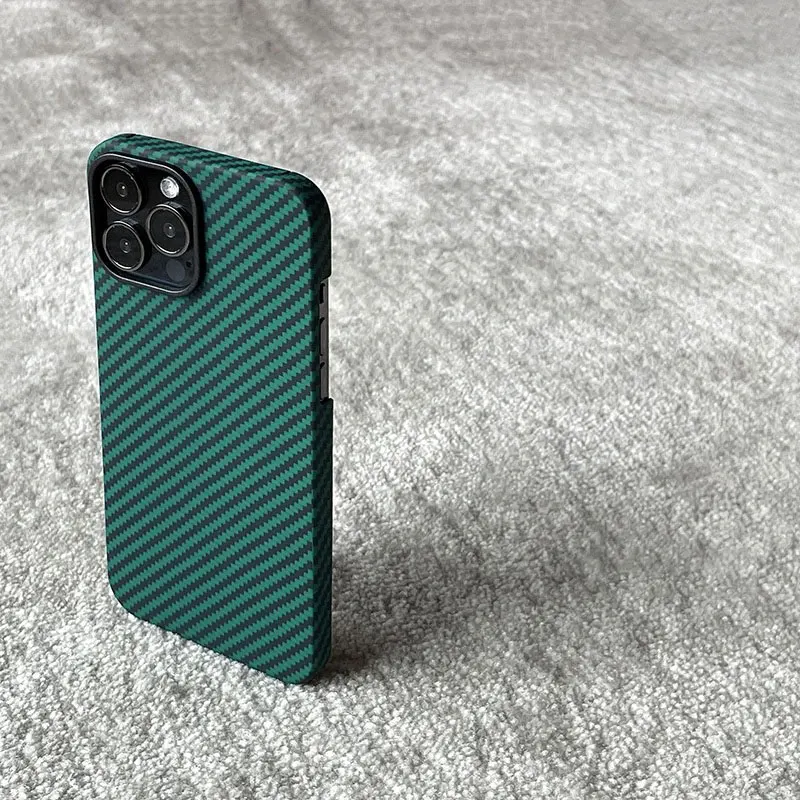 Kup Prawdziwa Czysta Magnetyczna Obudowa Z Włókna Węglowego Do IPhone 13 Pro Max Obudowa Z Włókna Aramidowego Ultra Cienka Obudowa Telefonu Do Magsafe