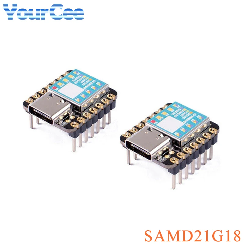 

2PCS Seeeduino XIAO SAMD21G18 Development Board Microcontroller for Arduino UNO Nano Cortex M0+ 3.3V IIC I2C UART SPI Interface