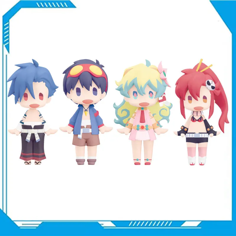 S Simon Yoko Nia Teppelin Kamina Action Figures Collectible Model Gsc Hello Original
