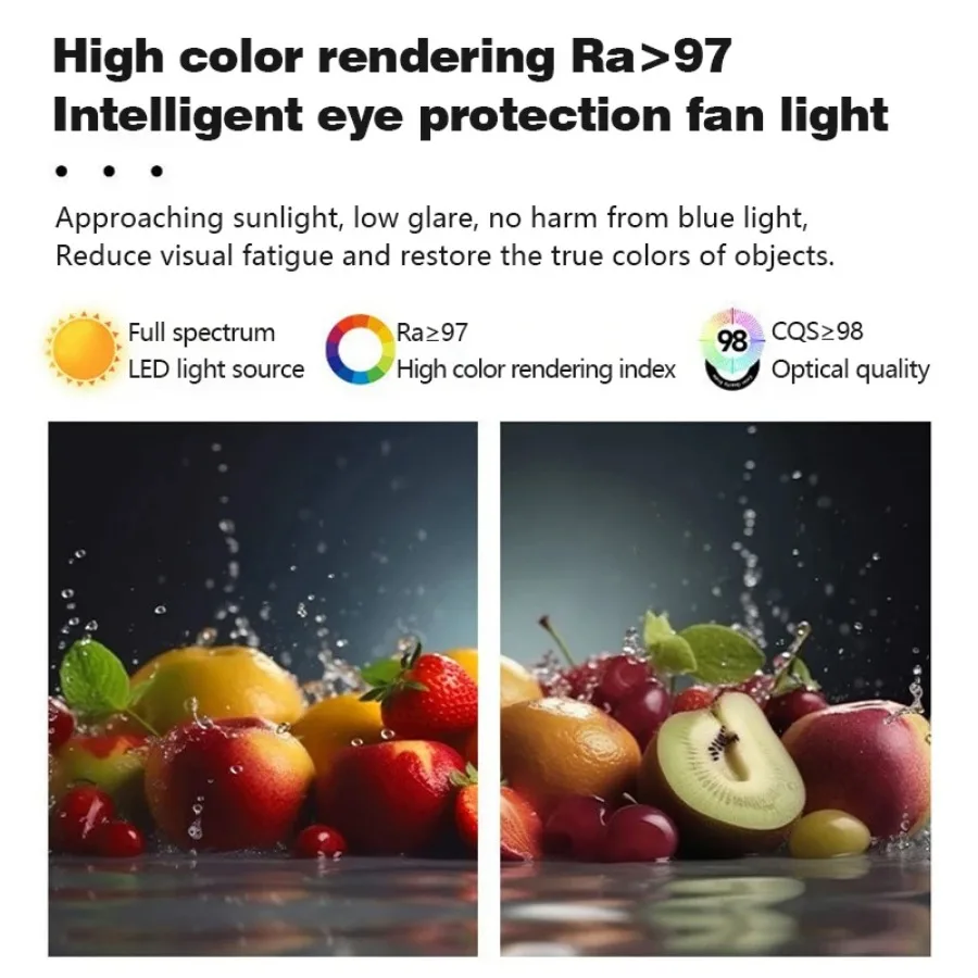 Современный Невидимый безлопастный потолочный вентилятор светильник 6