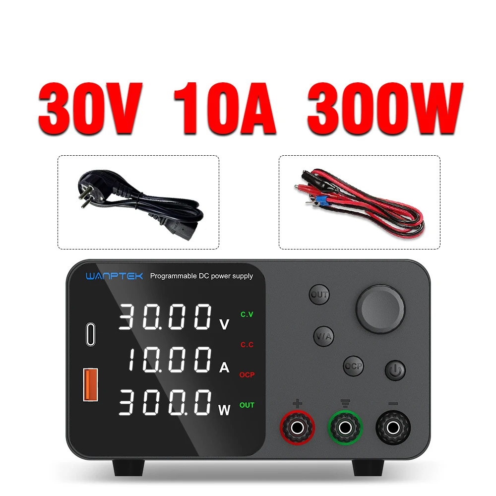 WANPTEK Регулируемый лабораторный стабилизатор напряжения TPS3010