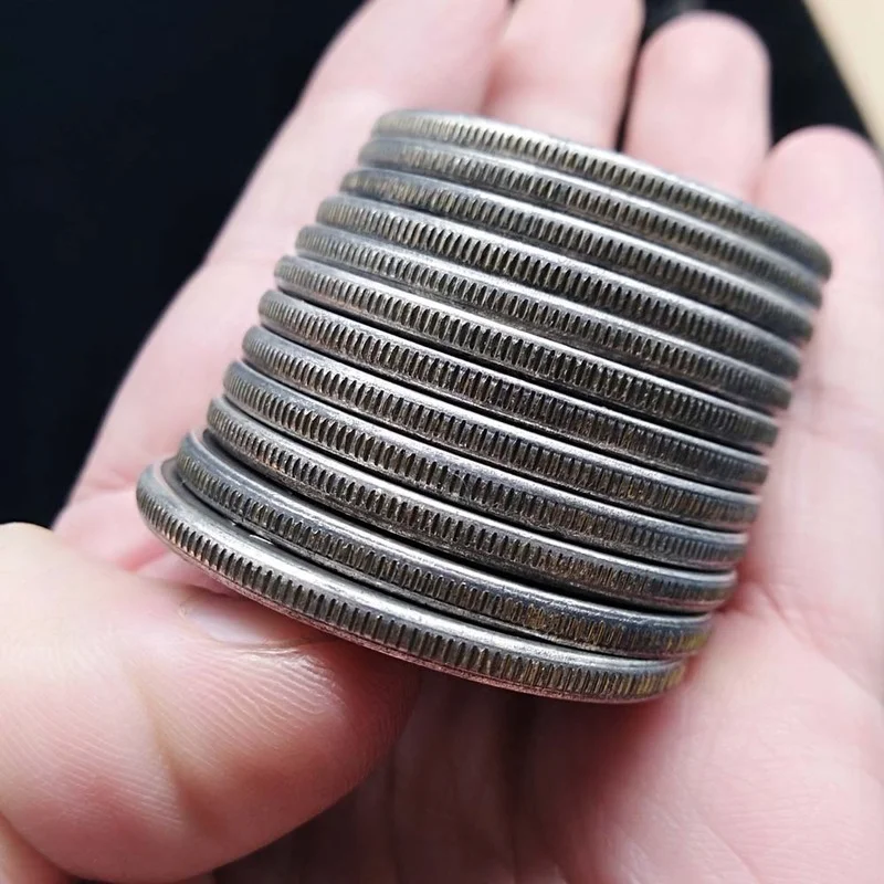 Китайская Серебряная монета со знаками Зодиака медная Посеребренная фигурка