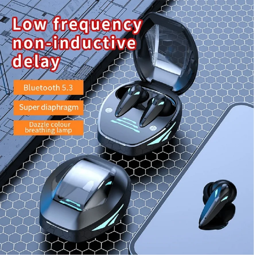 

Беспроводные наушники TWS, Bluetooth 5,1, гарнитура TG09 с HD звуком, стереогарнитура с зарядным боксом