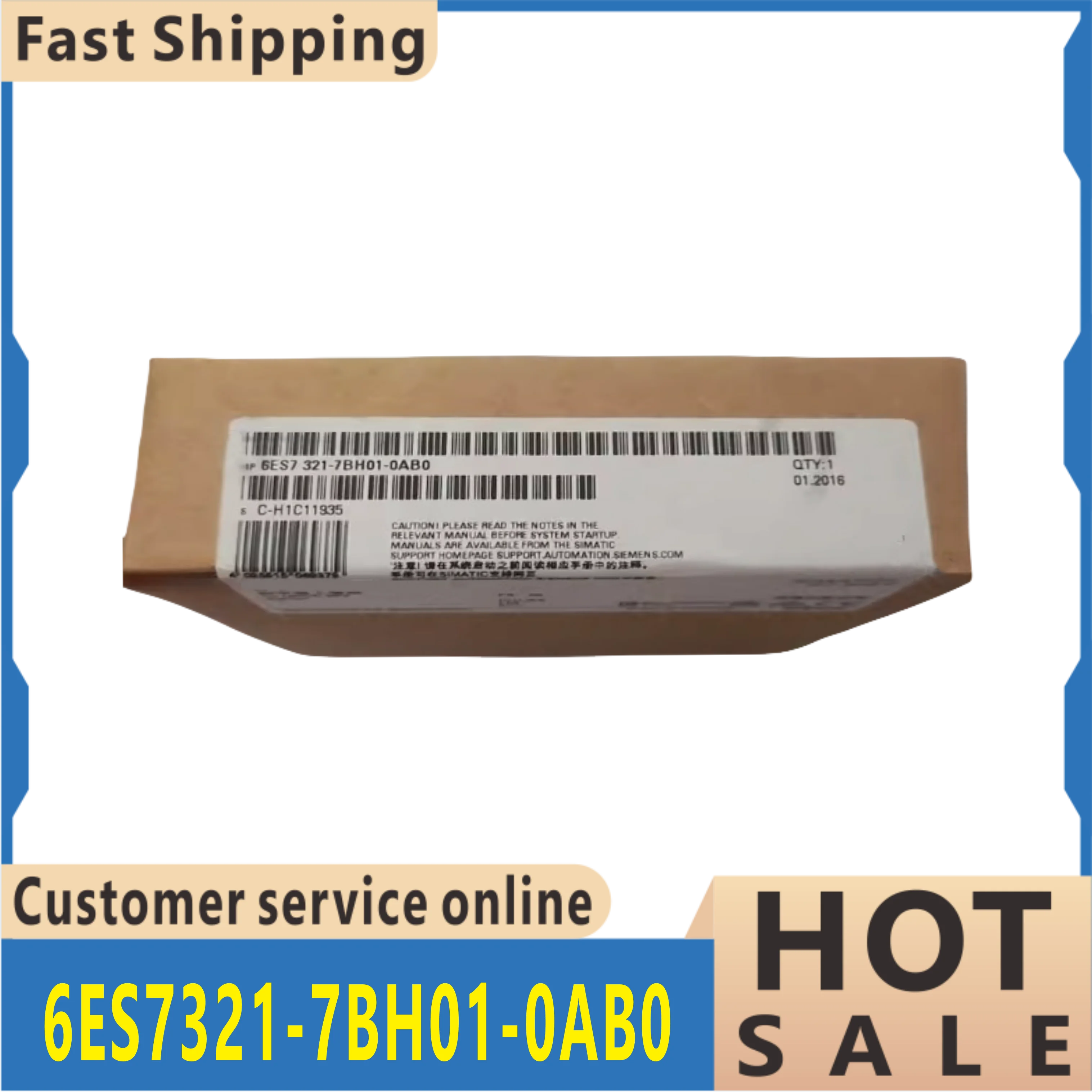 Оригинальный новый продукт 6ES7321-7BH01-0AB0 модуль цифрового ввода (art.: 3920cd19ece3e) - 3920cd19ece3e